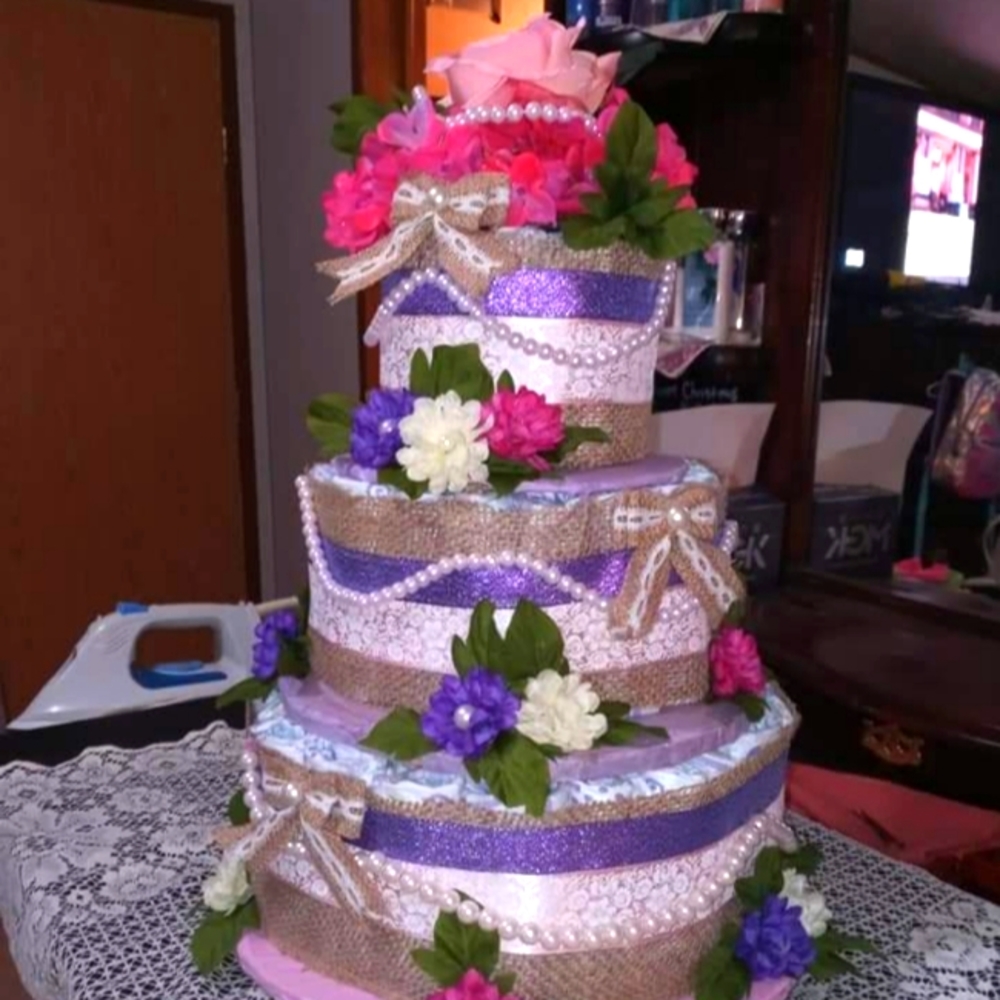 Diaper cake